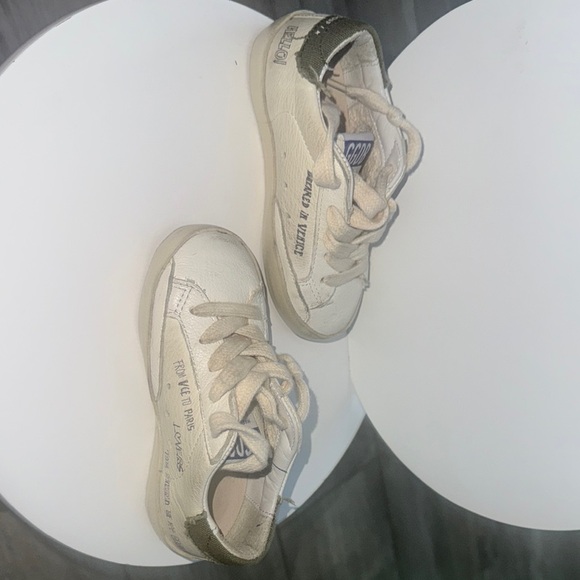 Golden Goose Kids White Sneakers - Picture 5 of 6